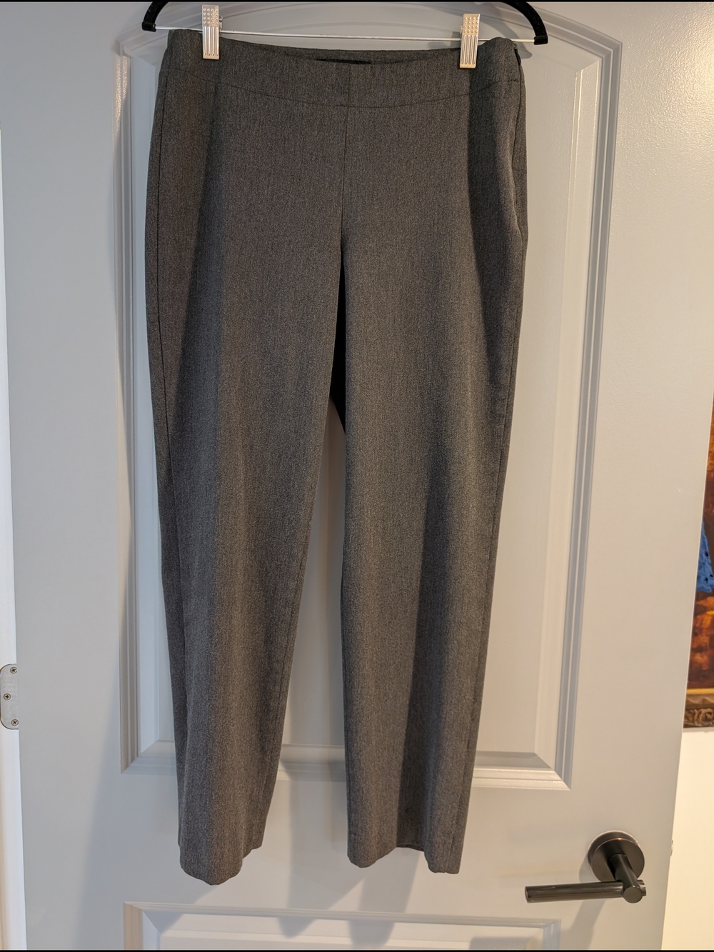 Talbots Heritage Gray Straight-Leg Dress Pants